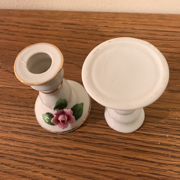 A set of vintage taper candle holders - Picture 2 of 2